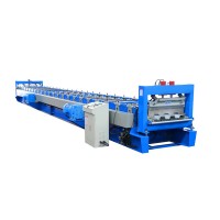 Full Automatic Floor Tile Making Machine Floor Decking Roll Forming Machine