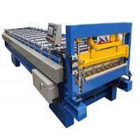 YX35-125-750 Metal Roof Panel Cold Roll Forming Machine