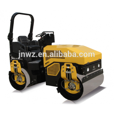 3 Ton Ride On Hydraulic Double Drum Mini Vibratory Roller