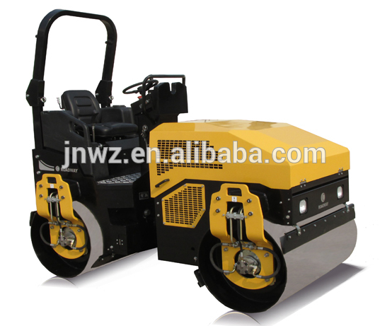 3 Ton Ride On Hydraulic Double Drum Mini Vibratory Roller